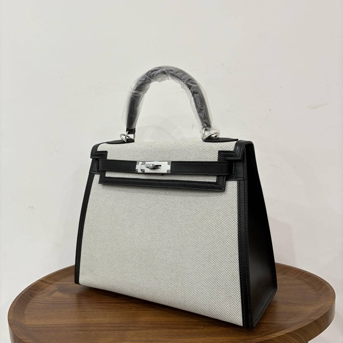 Kelly Canvas-Leather Mix-6